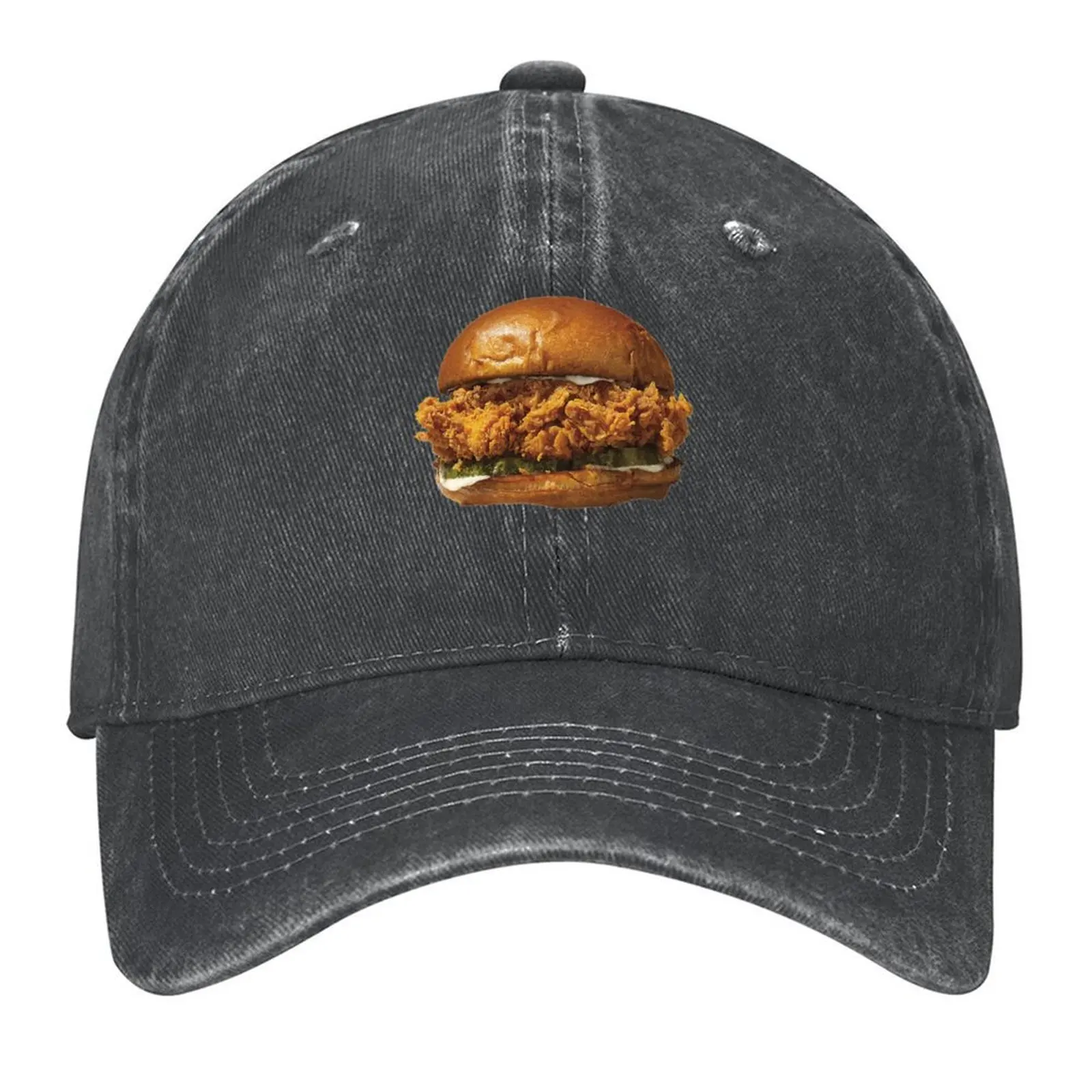 

Popeyes Chicken Sandwich Sticker Baseball Cap Sun Hat For Children Golf Winter hat Funny hats Women Men's