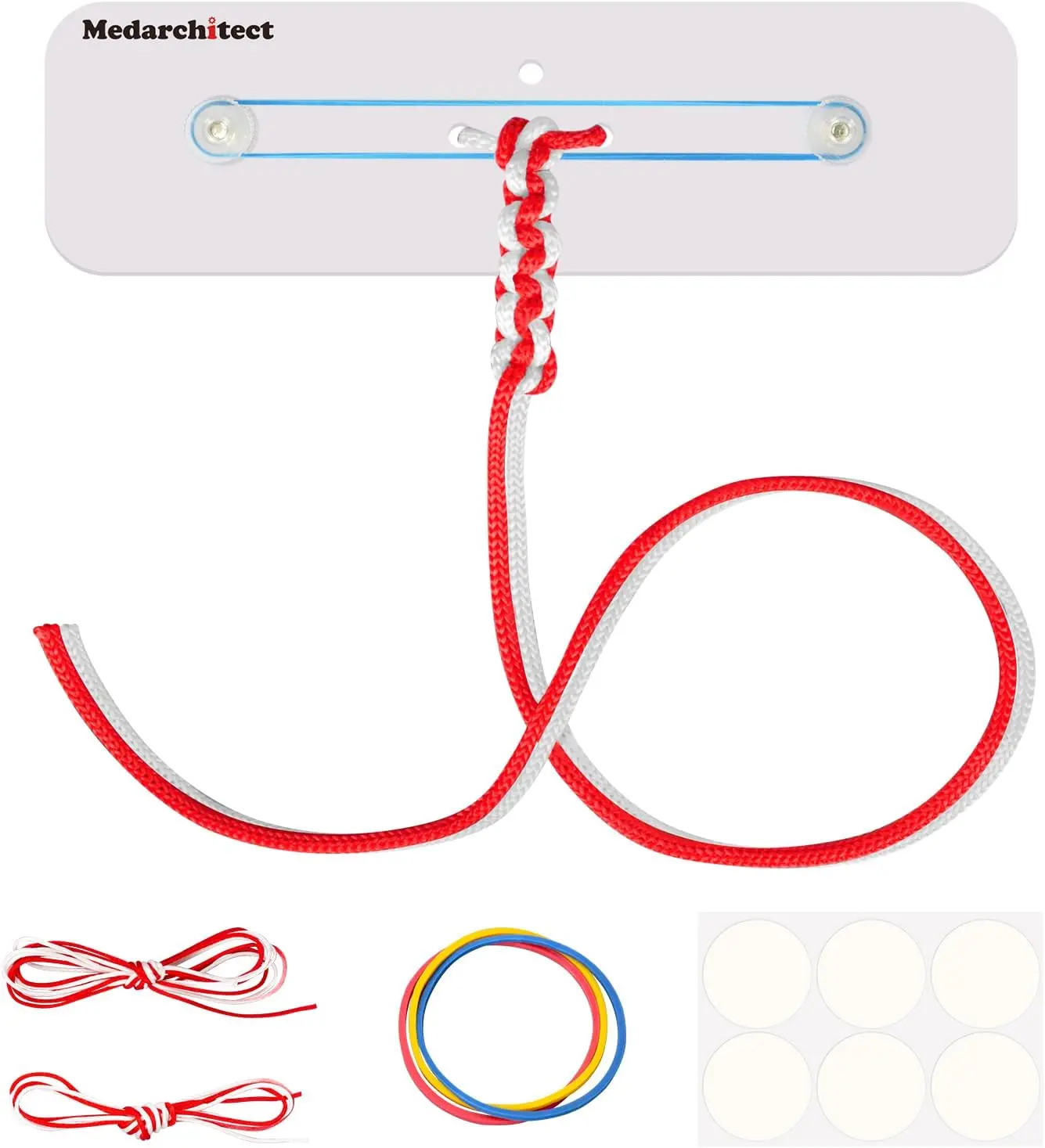 Medarchitect Surgical Knot Practice Board Surgical Suture Simulator Training Tool for Medical Student to Master Knotting Tying