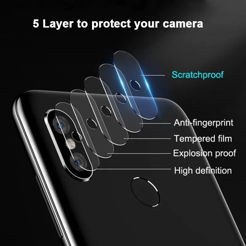 For Asus Zenfone 9 / 10 Clear Ultra Slim Anti Scratch Back Camera Lens Cover Protector Soft Protective Film -Not Tempered Glass