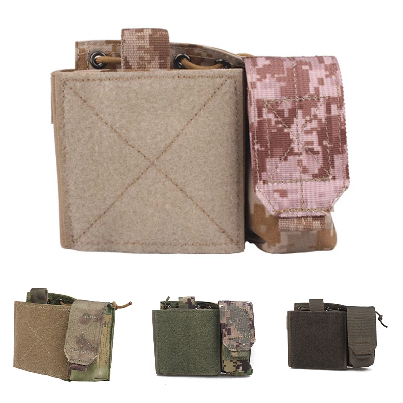 Emersongear MOLLE Tactical SAF Admin Panel Pouch Multi-purpose Map Hunting Bag Magazine Holder Pouch Pocket 11.11 Sales