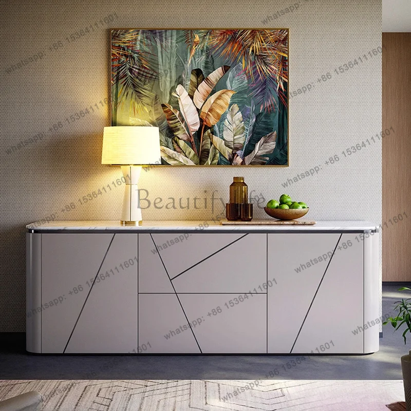zj.Unique Quality Vetrina Soggiorno Home Furniture Modern Luxury Living Room Cabinets Simple Simple Elegant Simple Storage Cabin