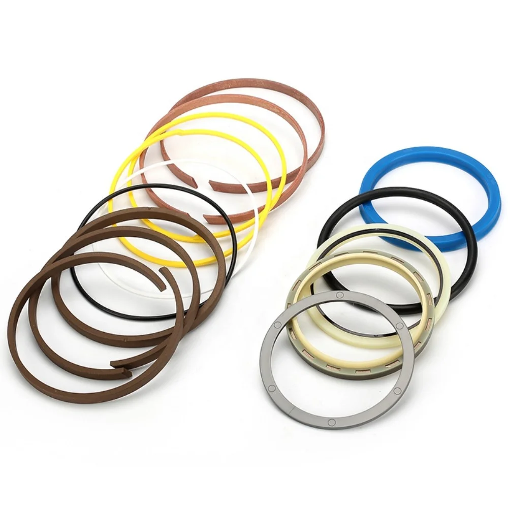 

Excavator Oil Seal E320C E320D Hydraulic Arm Cylinder Seal Kit 1261880 1589093 1589092