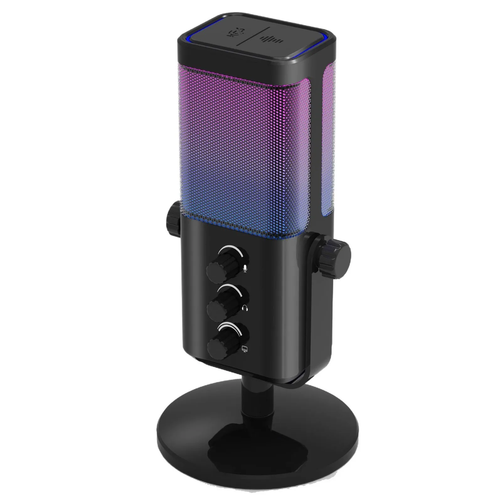 USB microphone Built-in noise reduction support Mobile phone Computer suitable for live game voice Karaoke microphone