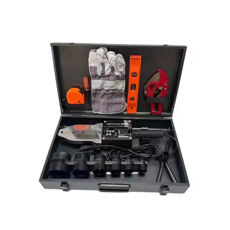 

Haisha Factory Semi-automatic Butt Fusion Plastic PPR Pipe Welding Machines 20mm-63mm PPR Welder Heating Machine 220V Brand New