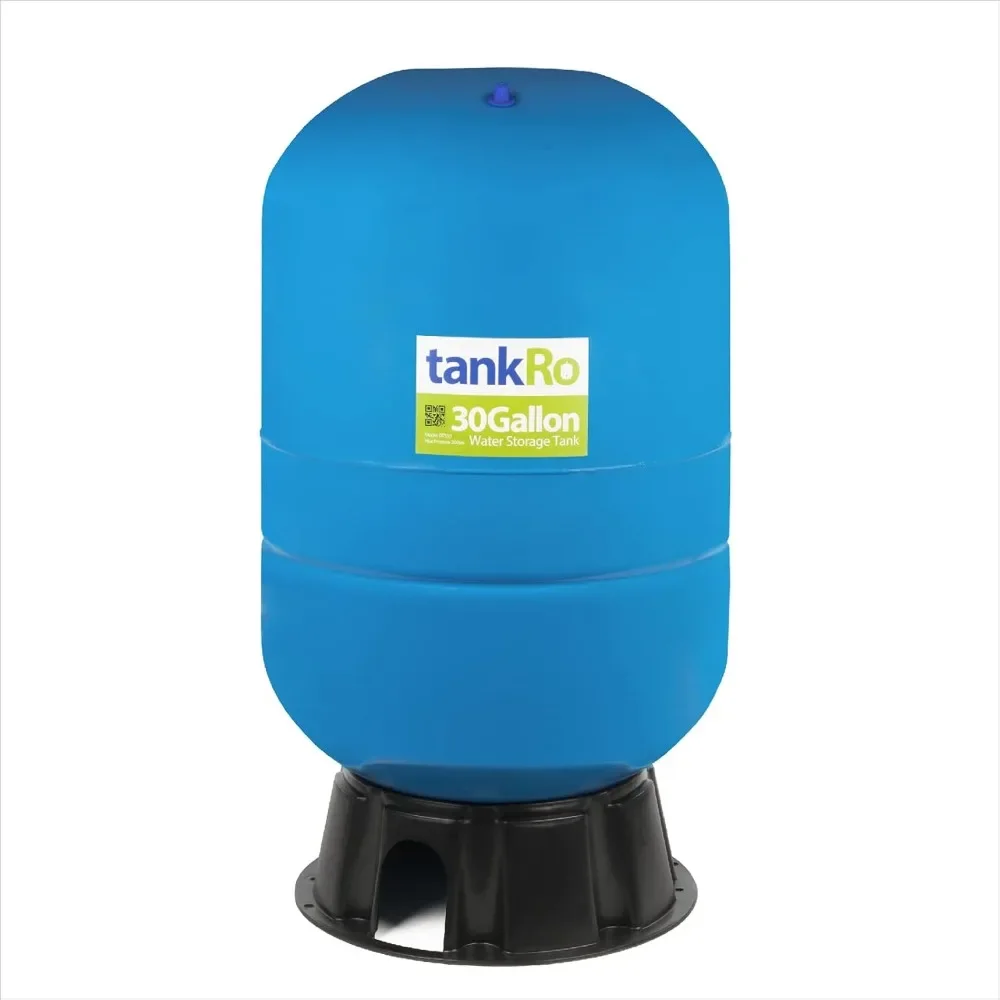 

RO Water Filtration System Expansion Tank – 30 Gallon Water Tank – Large Reverse Osmosis Water Storage Pressure Tank