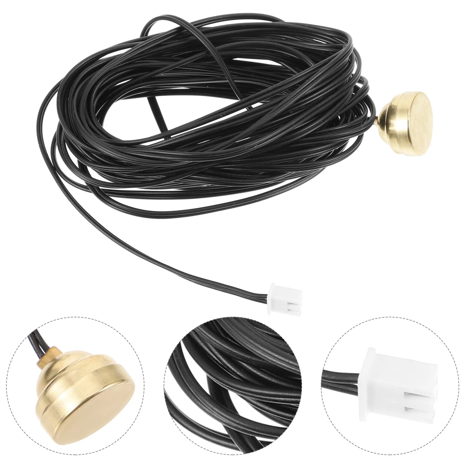 

Temperature Sensor 5M Magnetic Probe NTC Thermistor Radiator High Precision Easy Installation Measuring Device Heat Sink