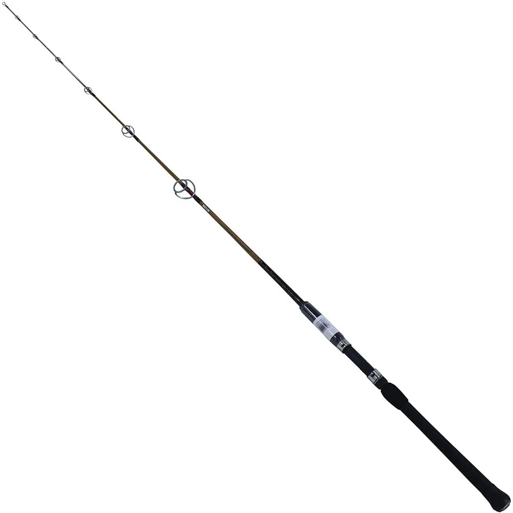 

Tiger Elite Spinning Rod, One Piece Nearshore/Offshore Rod, 14-40lb Line Rating, Heavy Rod Power, 1-5 oz. Lure Rating,