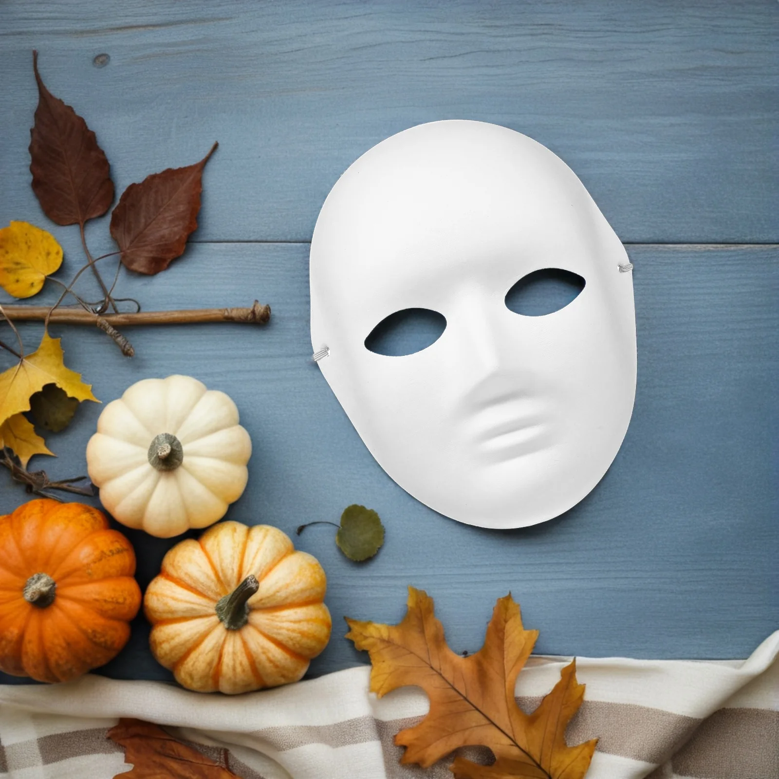 12 Stück DIY Malmasken für Erwachsene Handmaske – freundlich, langlebig, Halloween-Party, Geisterkostüm, Hip-Hop-Tanz