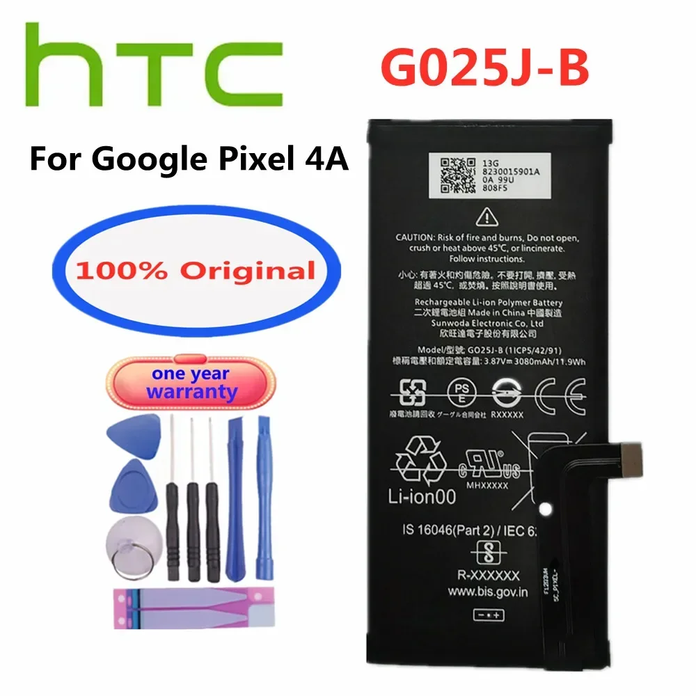 New Original Phone Battery G025E-B G025J-B For HTC Google Pixel 4XL 4 XL Pixel4 XL Pixel 4A 5G G020I-B G020J-B Bateria Battery