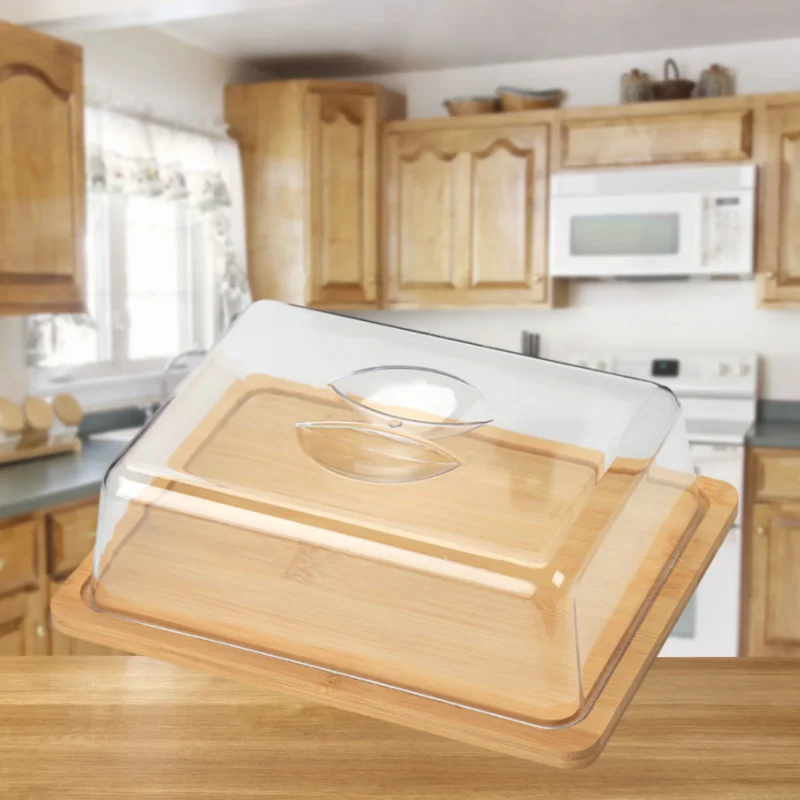 

Airtight Butter Dish with Lid Reusable Butter Storage Tray for European Butters