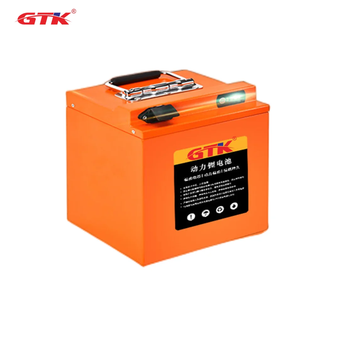 GTK Battery 60V 20Ah 30Ah 40Ah 50Ah 60Ah 75Ah 100Ah 120Ah Lithium for Two-Wheeler Rickshaw AGV Demo Go Cart Skateboard Motocycle