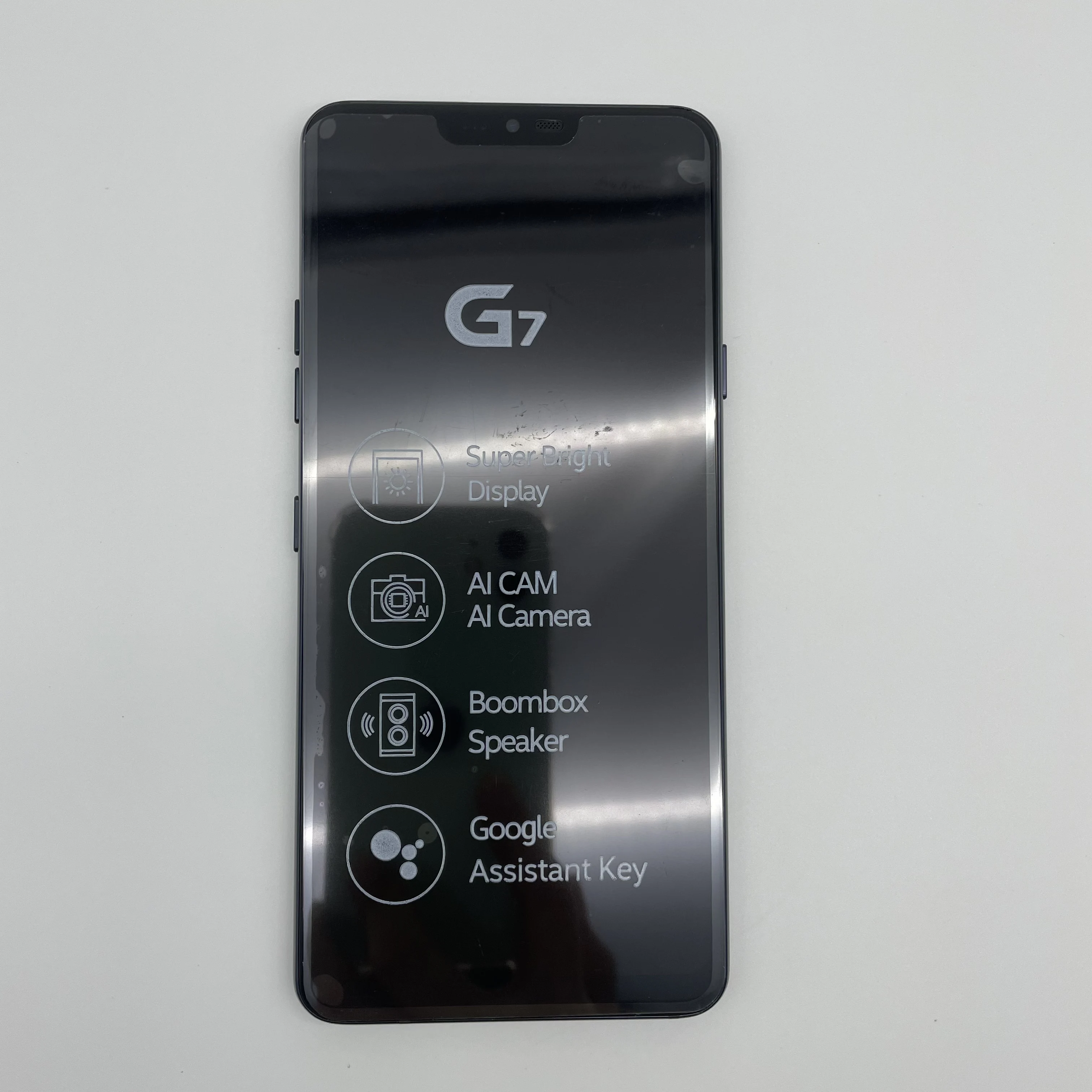 Original Unlocked LG G7 ThinQ G710N/G710ULM Single SIM 4GB RAM 64GB ROM 16MP 6.1'' 3000mAh Android 8.0 Smartphone