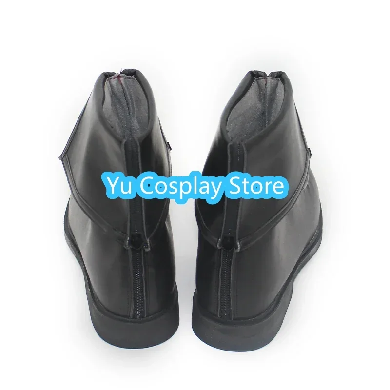 Ky Kiske-zapatos de Cosplay de cuero PU, botas de Carnaval para Halloween, accesorios de Cosplay hechos a medida