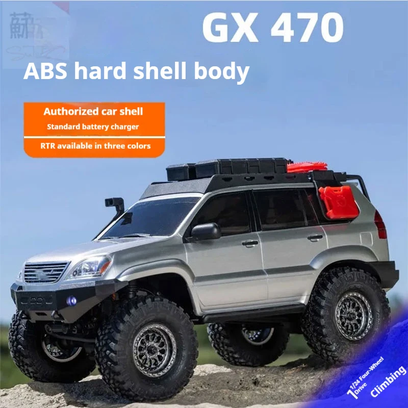 

Hard Shell Axial Scx24 Gx470 1/24 4wd Радиоуправляемый автомобиль Rtr Моделирование Электрический пульт дистанционного управления Скалолазание Модель внедорожника Подарки