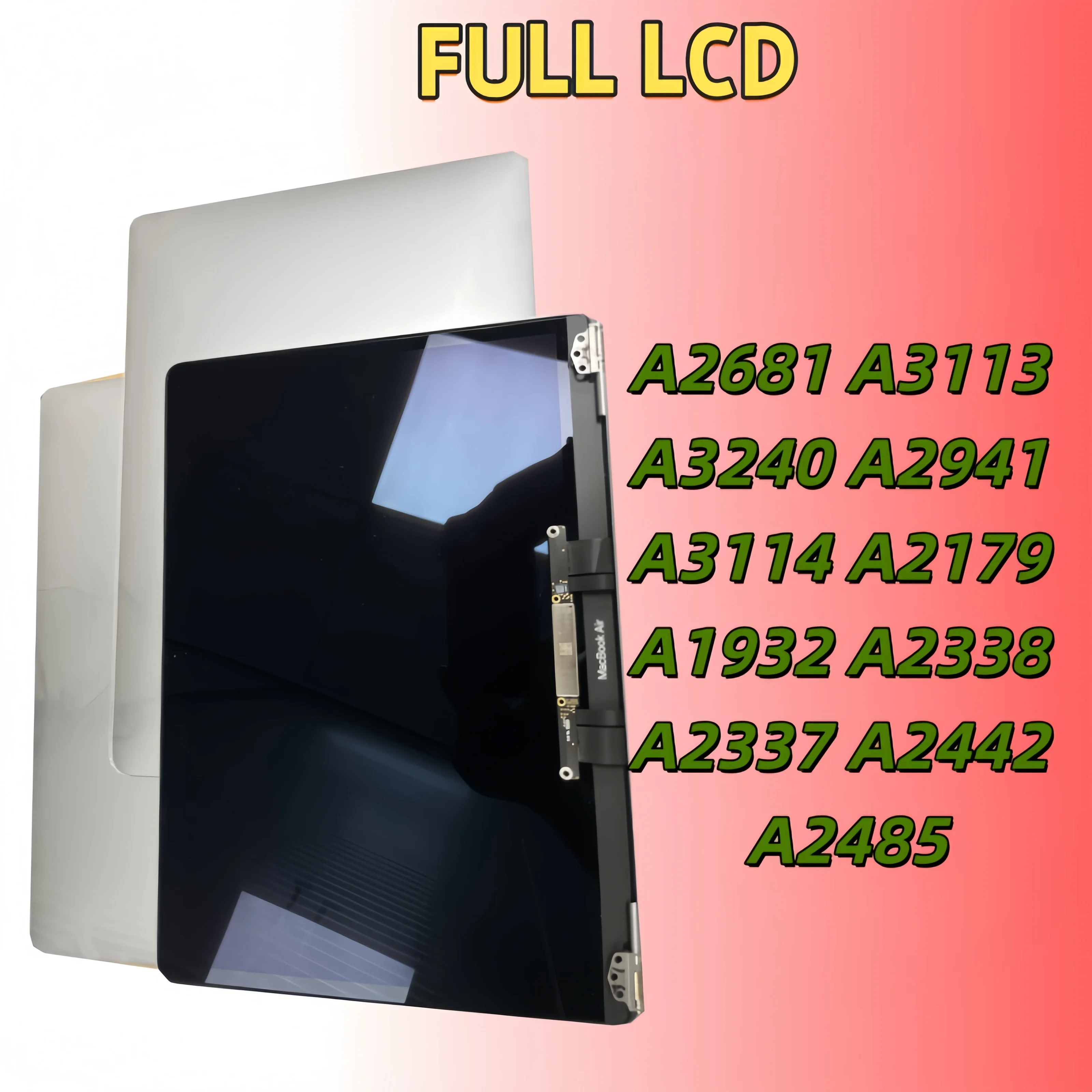 

Новый дисплейный модуль A2681 A3240 для MacBook Retina A2337 A2338 A1466 A2485 A3113 A2941 A3114 A2179 A1932