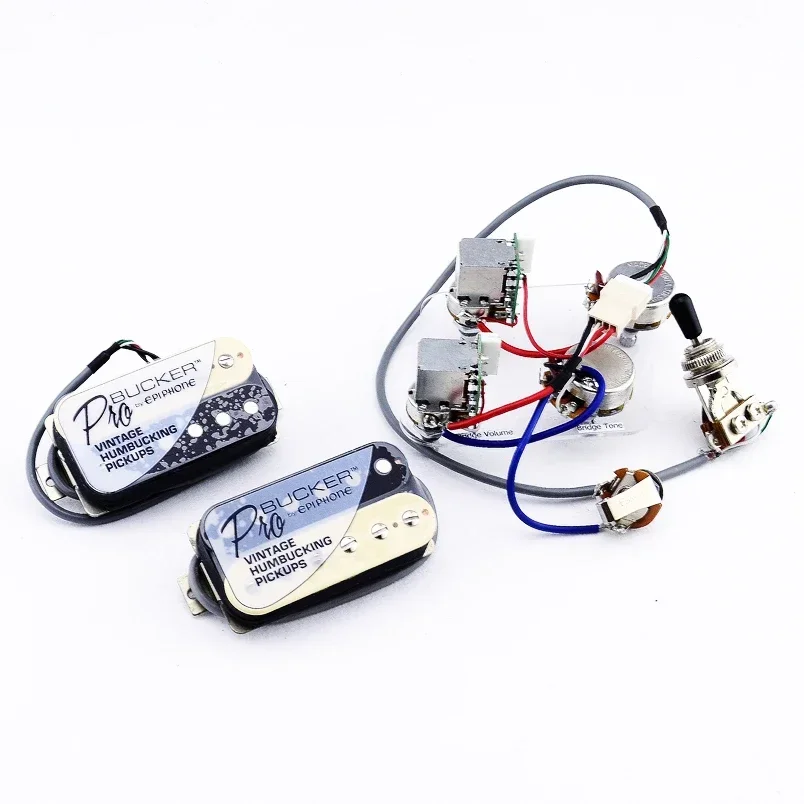Best Offer pro Electric Guitar Pickup Set Original Genuine Zebra Alnico Humbucker 1 Set
