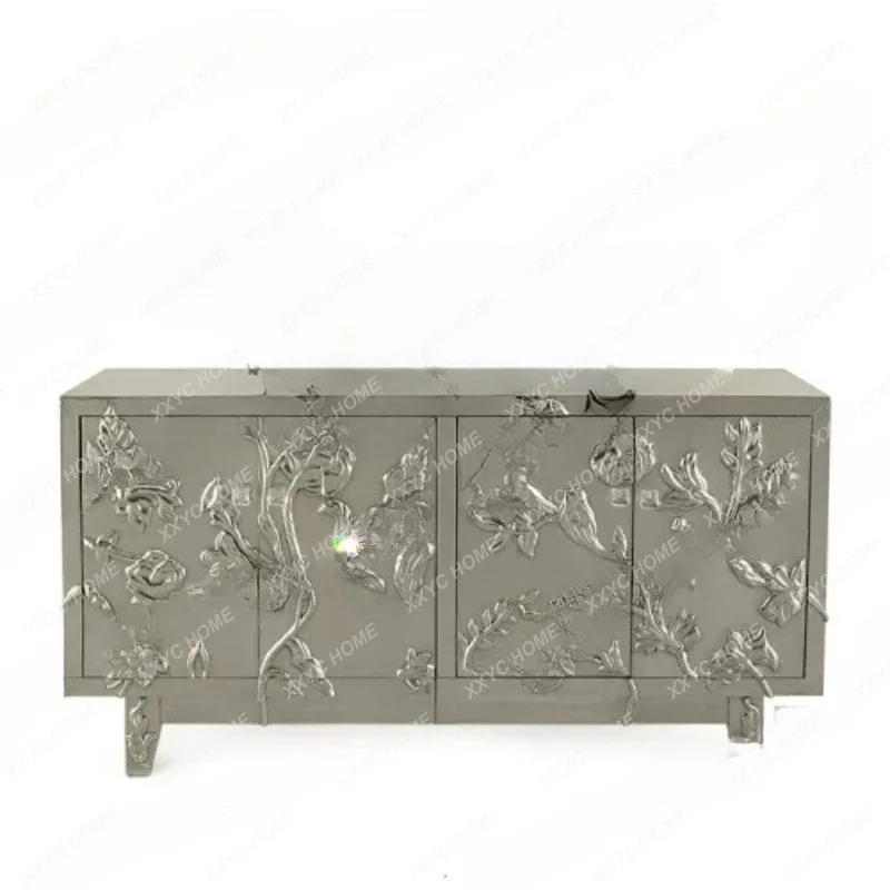 postmodern entrance cabinet neoclassical  country carved TV cabinet