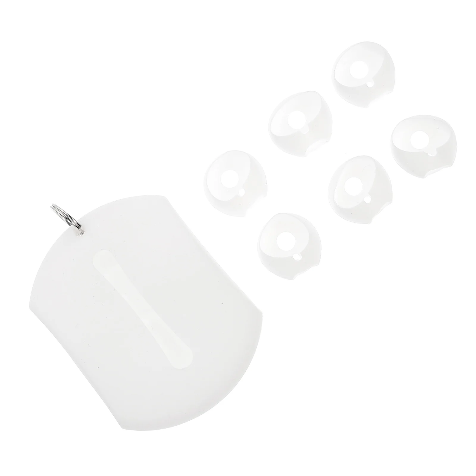 

7pcs Earphone Protector Durable Silicone Cover Compatible Freebuds3 Scratch Proof Dust Proof Shockproof Precise Cut Out Long