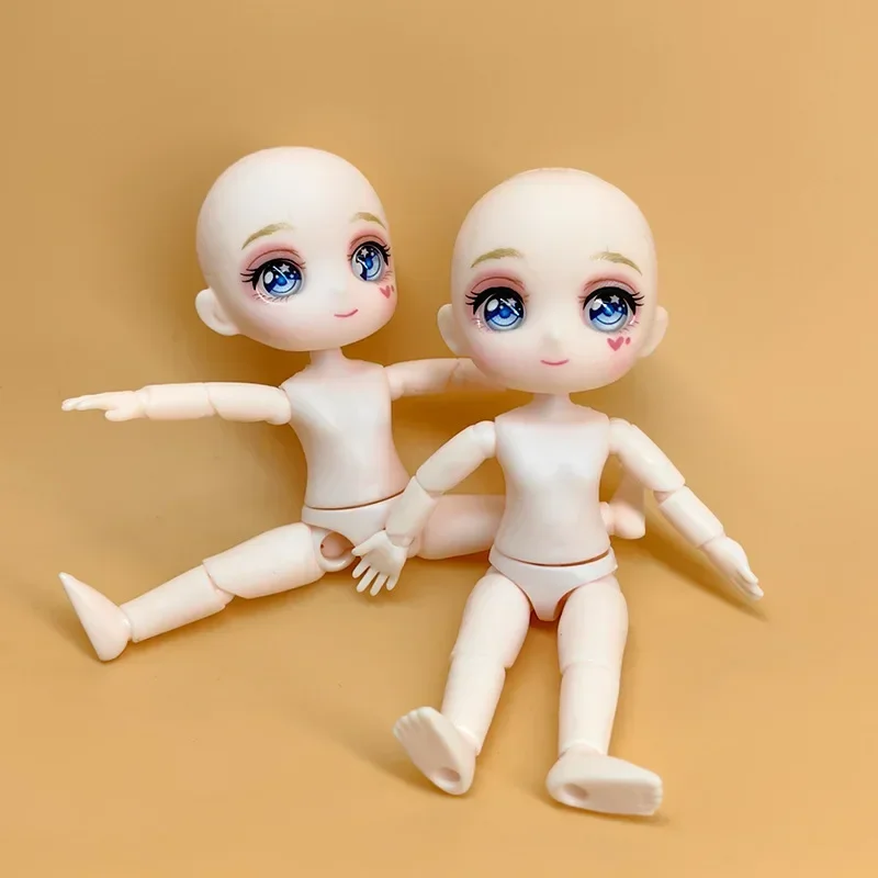 13cm Cute Anime Doll 1/12 Bjd with 9.5cm Body Accessories