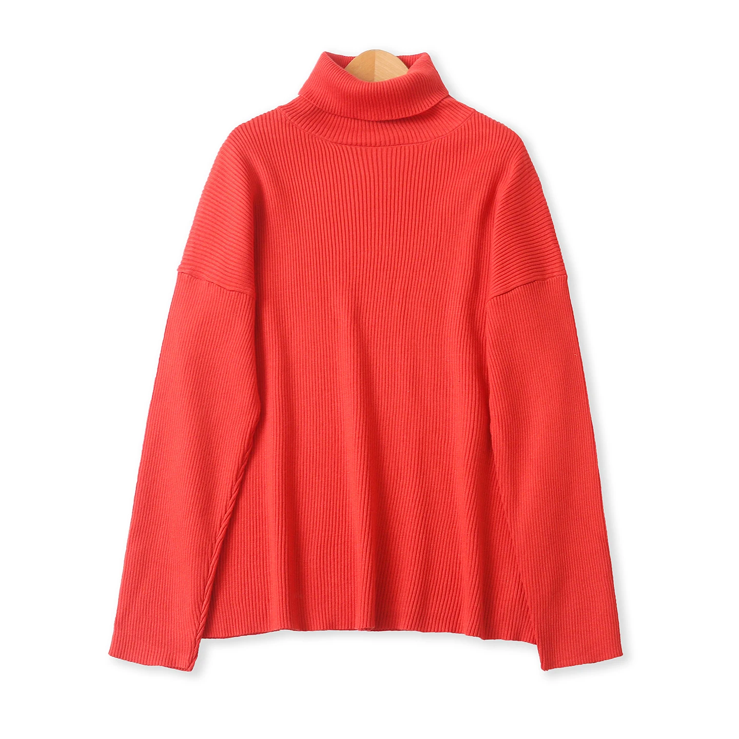 เสื้อสเวตเตอร์คอสูง แขนยาว เรียบง่าย สวมใส่ได้หลากหลาย เหมาะสำหรับใส่เป็นเสื้อตัวใน แฟชั่นผู้หญิง ฤดูใบไม้ร่วง ฤดูหนาว รุ่นใหม่ สไตล์ลำลอง ทรงตรง แบบพื้นฐาน