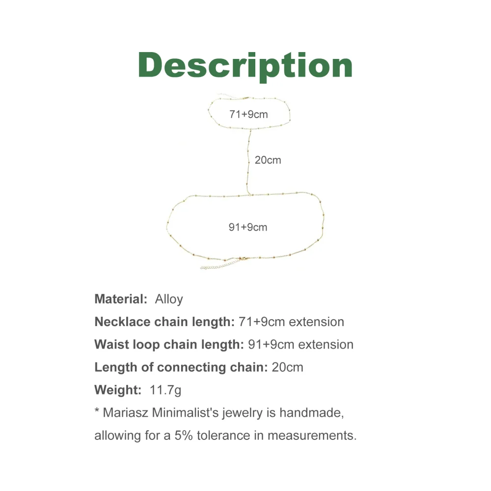 Sexy Belly Chain Beads Adjustable Bikinis Festival Summer Accessories for Beach Belly Waist Chain for Women Body Jewelry Gift