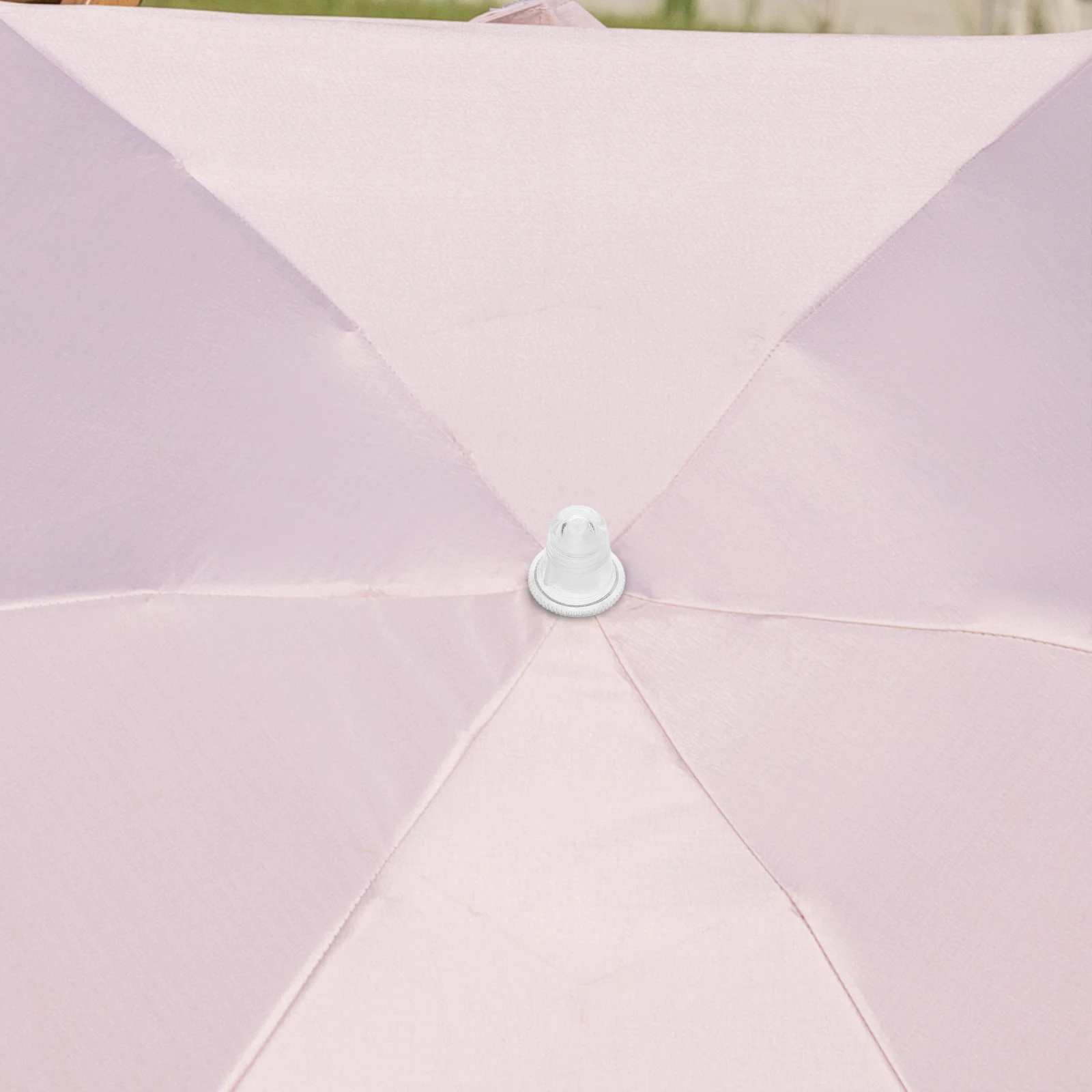 

2pcs Umbrella Hat Replacement Acrylic Durable Transparent Screw Caps For Repairing Umbrellas Folding Patio Umbrella Top Cap