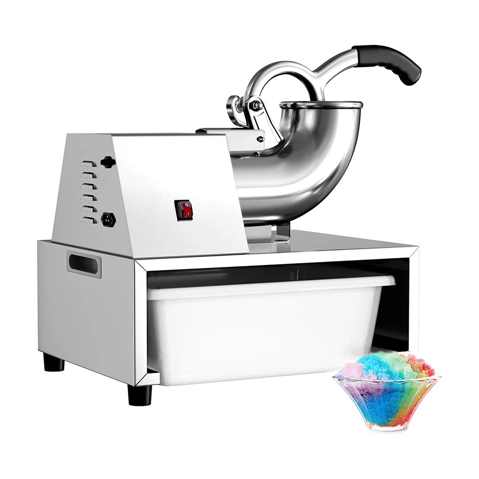 

WF-H109 Commercial Shaved Ice Machine Electric Ice Crusher Snow Cone Machine, Suitable For Party Activities, Bar ,Milktea Shop