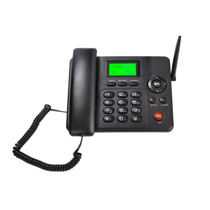 2 Sim card GSM850/900/1800/1900Mh Wireless fixed desk phone, Proolin Factory F602