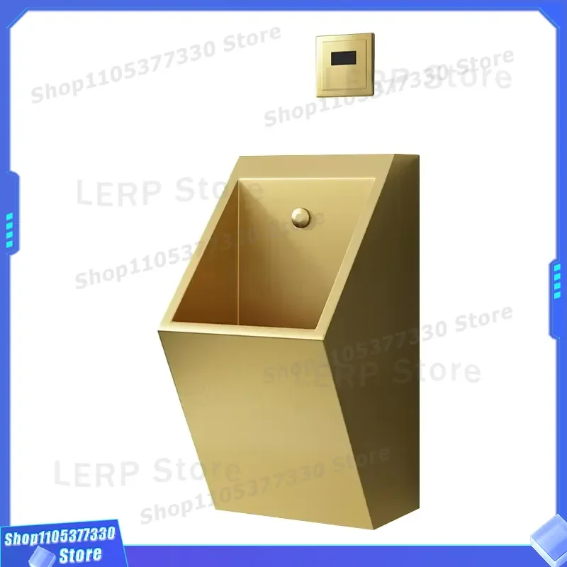 Smart Sensor Urinal for Hyundai 304 Stainless Steel Wall Mounted Gravity Flush Compact Design Ideal for Small Space Bathroom