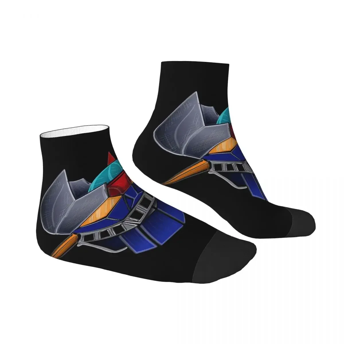 Mazinger Z Goldorak Actarus Grendizer Mask Socks Harajuku Super Soft Stockings All Season Socks Accessories for Unisex Gifts