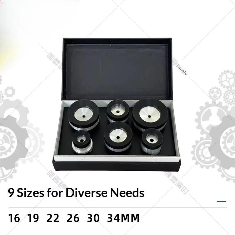 BERGEON 5700-52 Set 6 piece Soft Rubber Gasket Suction Cups for Case Back 3