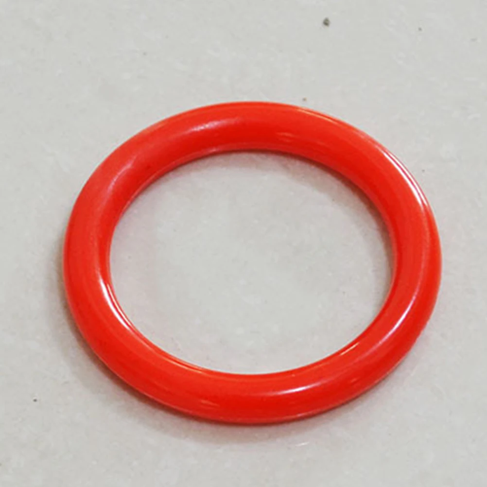 

25 pcs 4Cm Plastic Toss Rings Set Colorful Throw Circle Ring For Indoor Outdoor Eye Hand Coordination Easy Storage