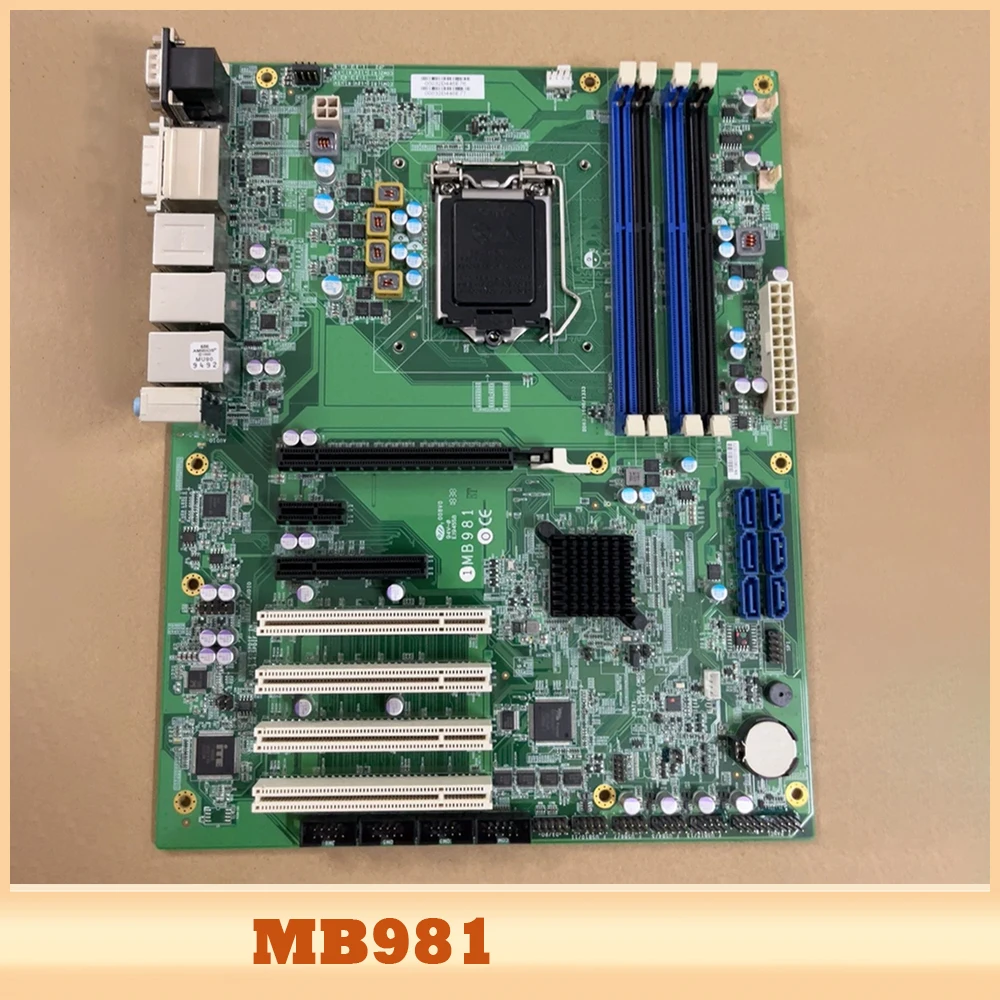 MB981 Industrial control motherboard dual network port DVI interface