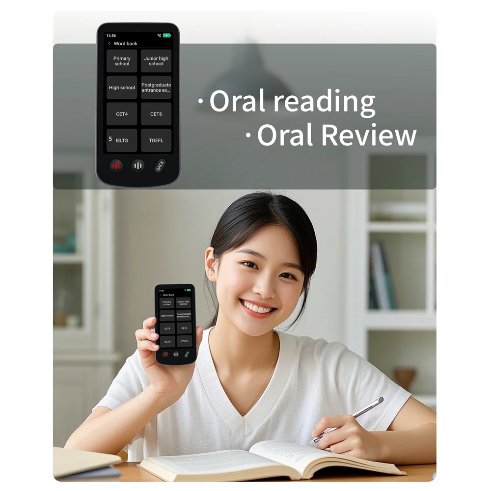 2025 New Smart AI Offline Translator Machine Multi-Language Learning ChatGPT Chat Device for Travel Voice Translation