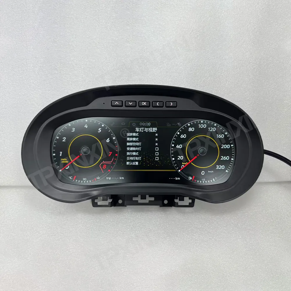 12.3 Inch Linux System LCD Digital For Volkswagen VW POLO 2012~2018 Performance Display Dashboard Instrument Cluster