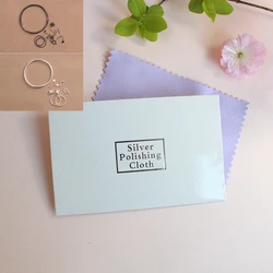 10-50 Pieces Of Pure Silver Polishing Cloth, Silver Cleaning Cloth, Individually Packaged, Soft Cleaning Of Jewelry Tools 7*10CM