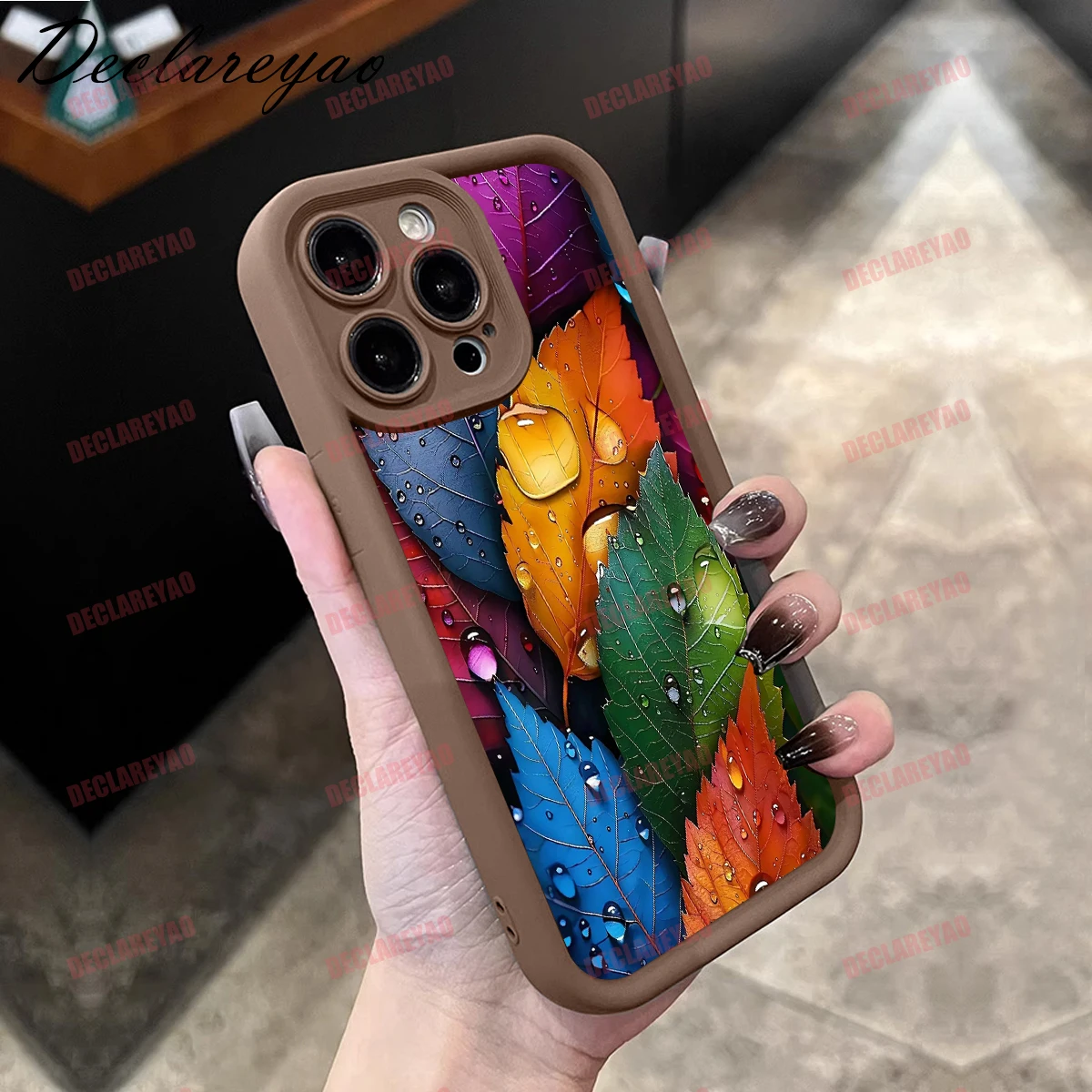 DECLAREYAO لينة ضوء سليم ماتي أغطية بولي يوريثان ل Realme 8 GT6 نوت 60 C71 Q C75 زائد نارزو N63 30 9 7 Q5 V2 غطاء حافظة مقاوم للصدمات #2