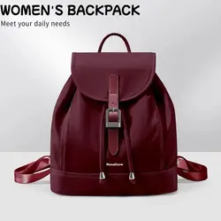 Classic Women's Backpack Casual Fashion School Bag for Teens Girls Daily Backpack Vintage Mini Shoulder Backpack INS New Handbag