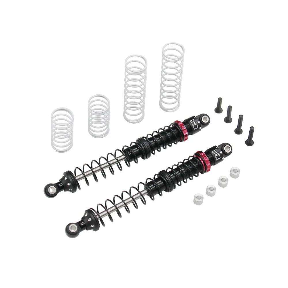 HR Double-Section Hydraulic Shock Absorbers 120mm For 1/8 1/10 RC Model Car Road Crawler Modification Upgrade Accessories