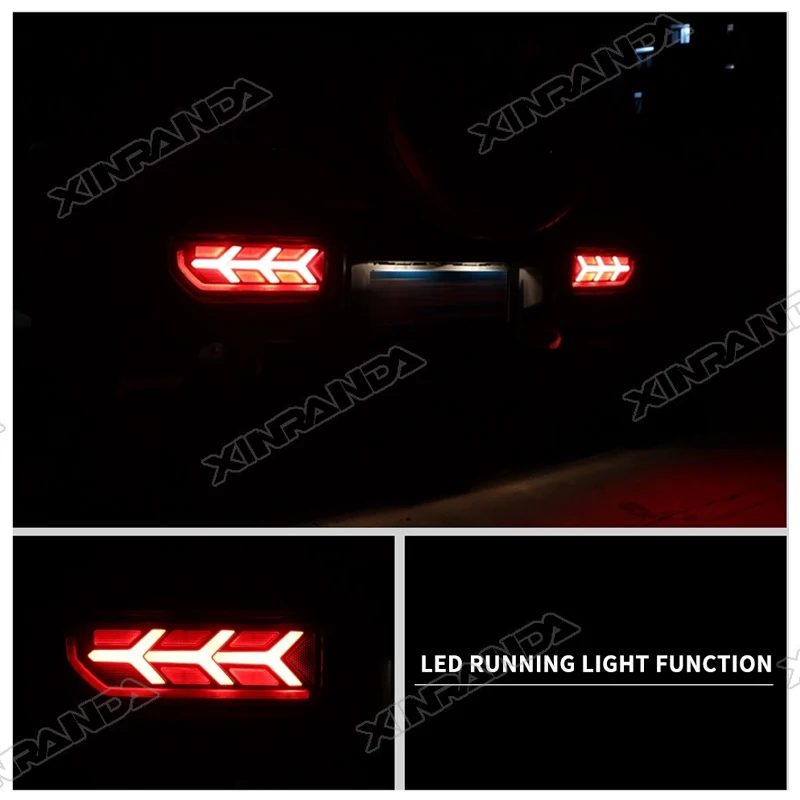 Aksesori Jimny Lampu Belakang Lampu Belakang untuk Suzuki Jimny Jb64 Jb74 2018 2019 2020 2021 2022 2023 2024