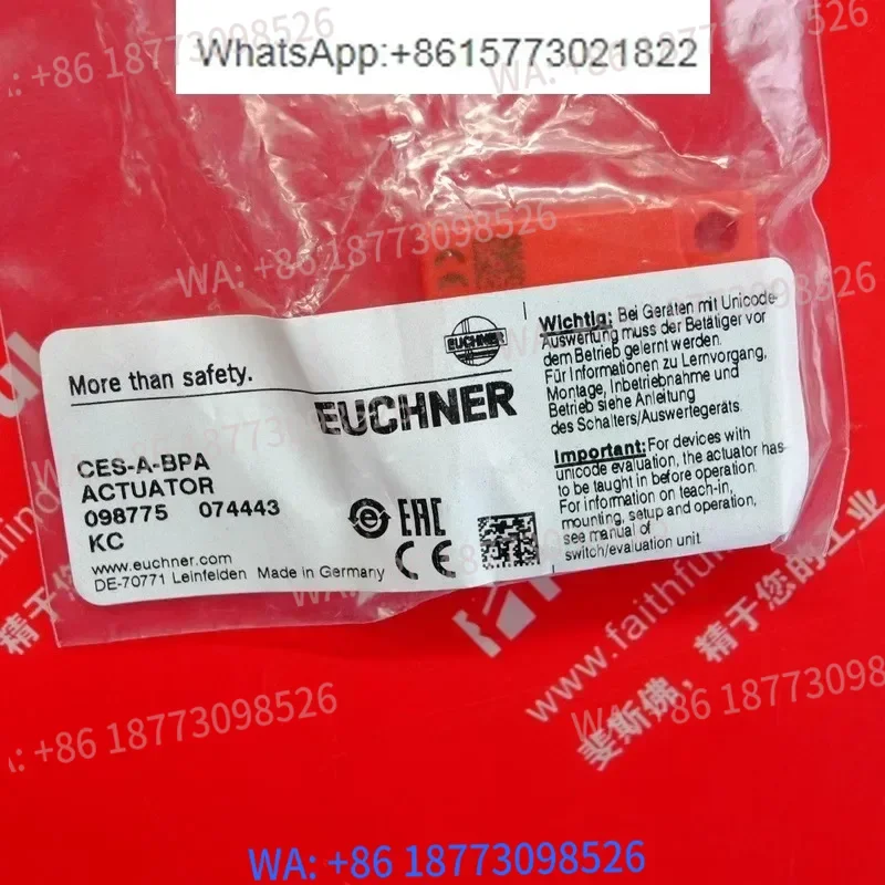 

Новый модуль безопасности Euchner 098775 Anshineng CES-A-BPA