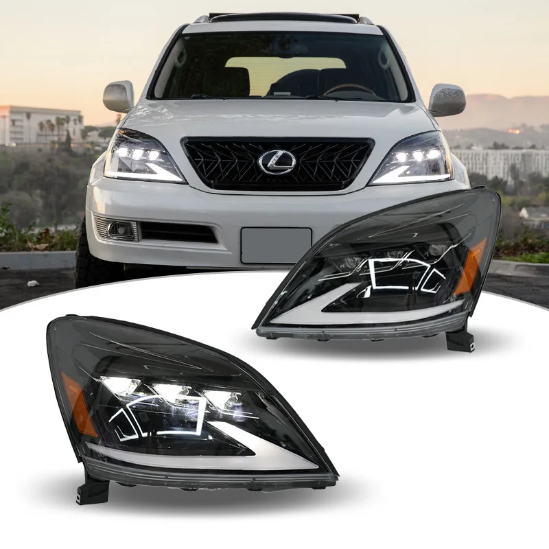 

Zhengwo Factory Modified Headlight For Lexus Gx470 Headlight 2003-2009 Led Headlights