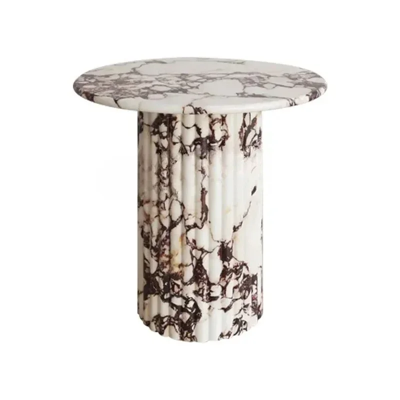 

Французский стиль, кромка из натурального мрамора, прикроватная тумбочка в скандинавском итальянском дизайнерском стиле, простая и минималистичная мебель.