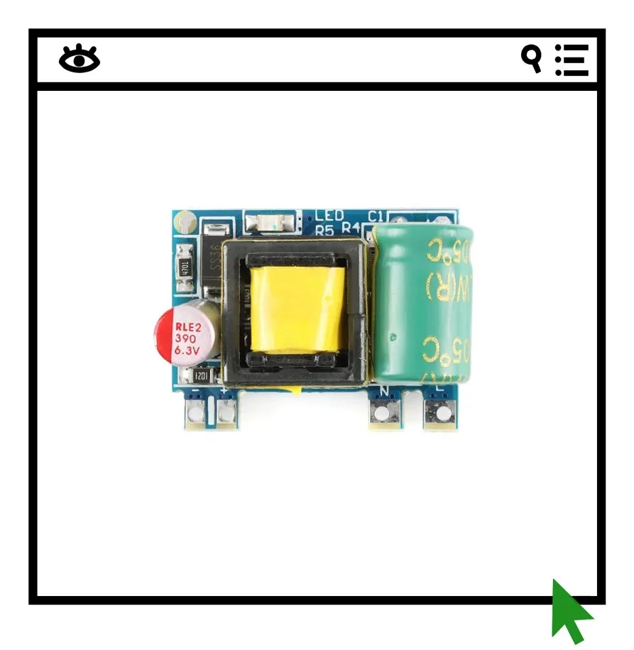 

4PCS 5V700mA (3.5W) Isolation Switch Power Supply Module AC-DC Stabilized/220V Conversion 5V