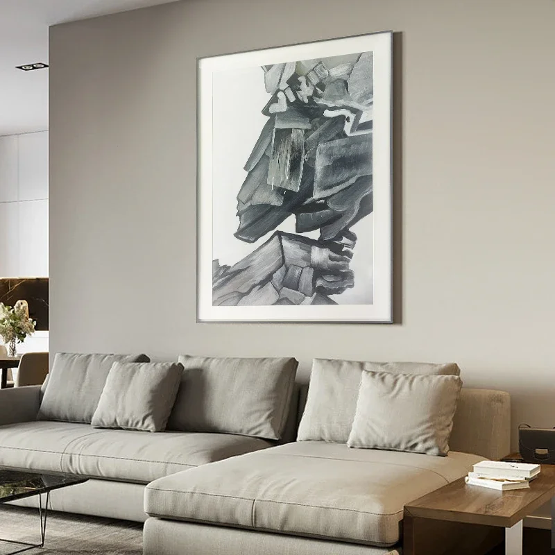 

z Home Decor Wholesale Large Hand Painted Oil Painting Abstract Wall Art Canvas Custom Poster