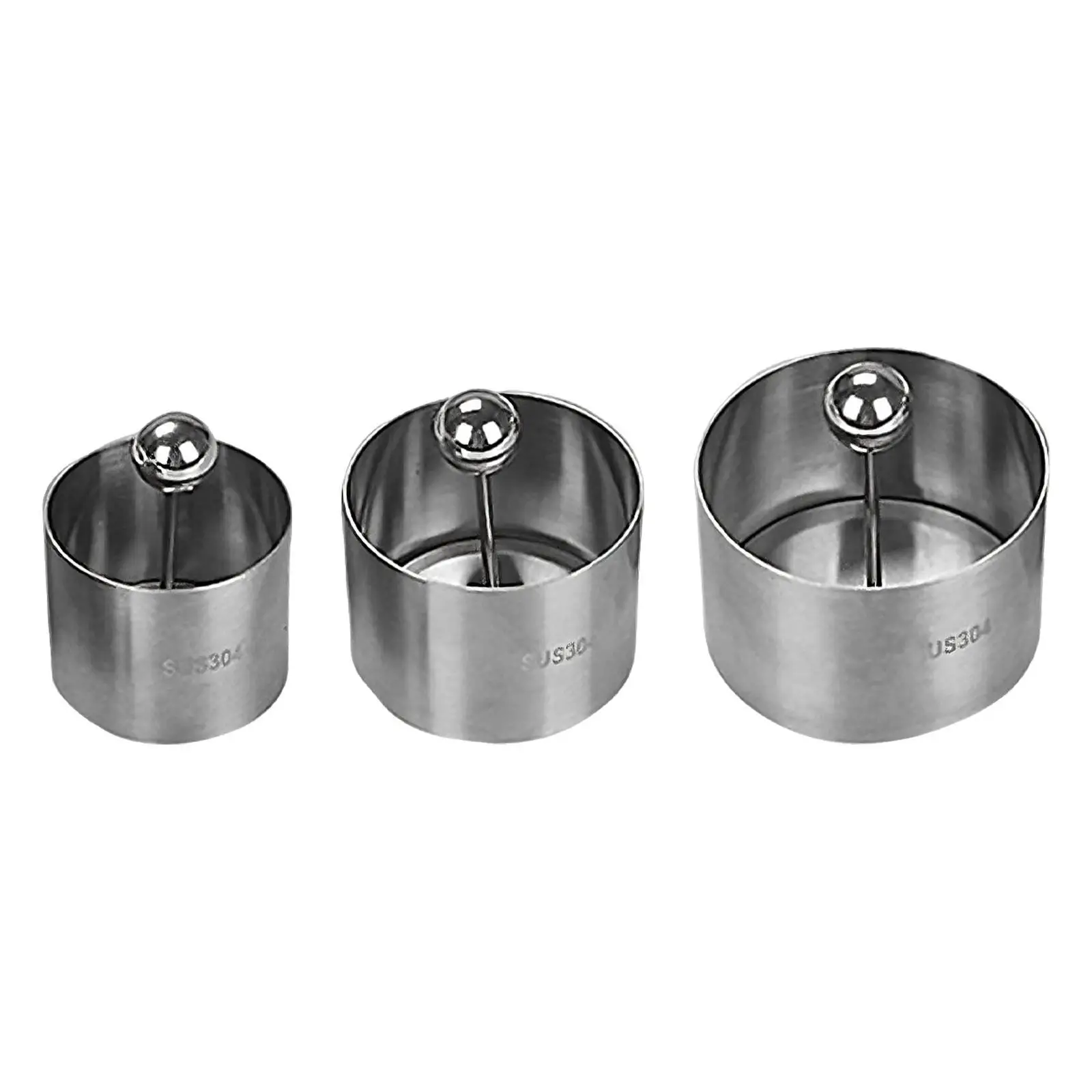 Round Stainless Steel Cake Mold Easy Clean Mousse Ring Baking Tools for Professional Home Desserts
