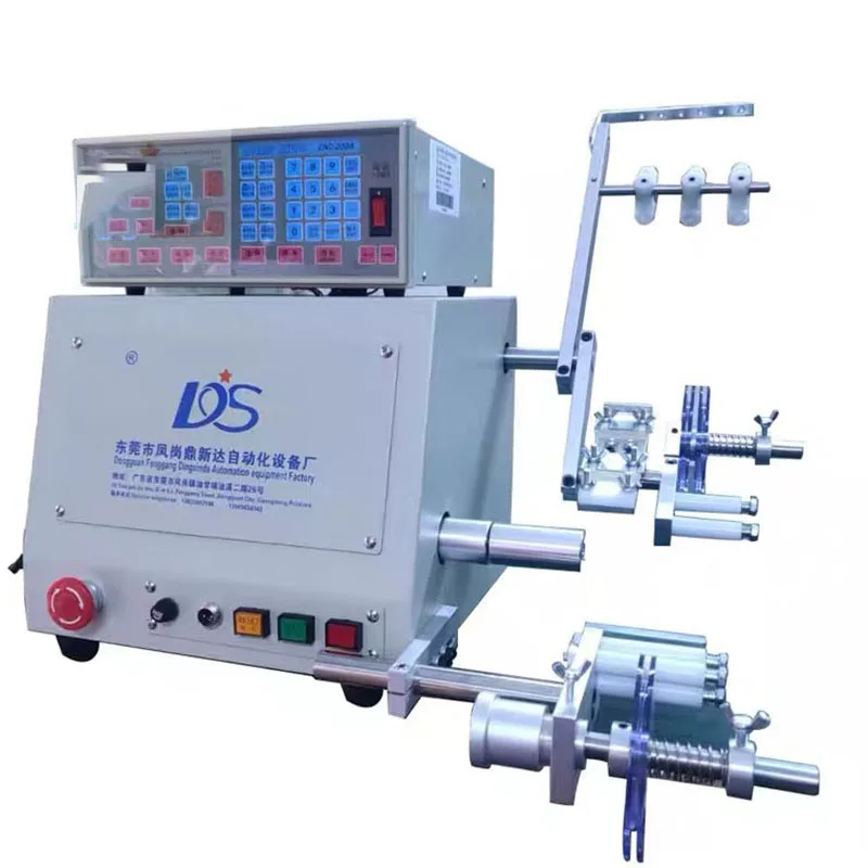 220V New Computer CNC Automatic Coil Winder Coil Winding Machine For 0.03-1.2mm Wire