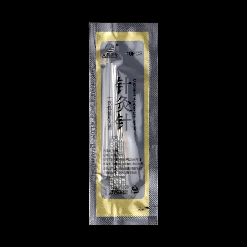 500 pcs acupuncture massage treament sterile acupuncture needle Disposable needles 0.17/0.18/0.20/0.25/0.30mm