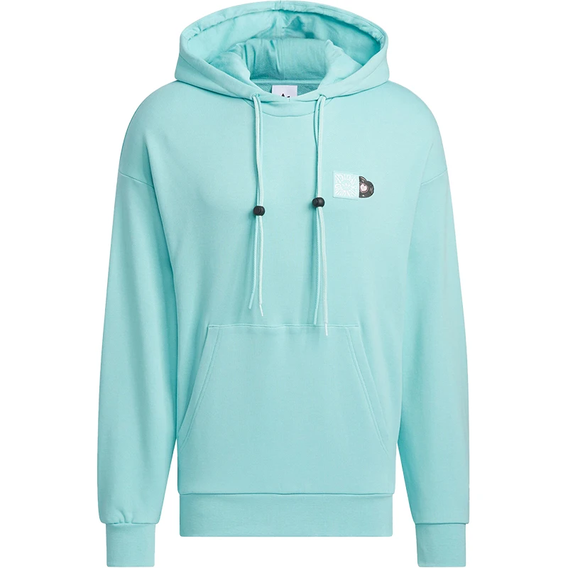 Adidas Originals Unisex Printed Casual Hooded Sweatshirt JE3475