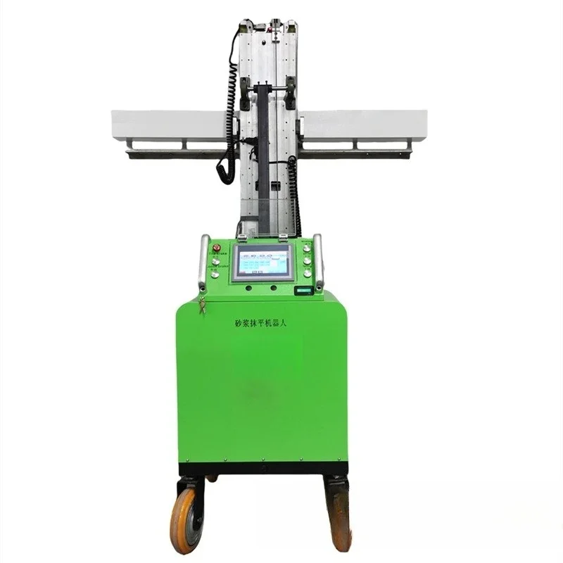 Building mortar smoothing robot Wall plastering robot 3 meters 4 meters 5 meters Mortar smoothing machine